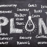 business idea, planning, board